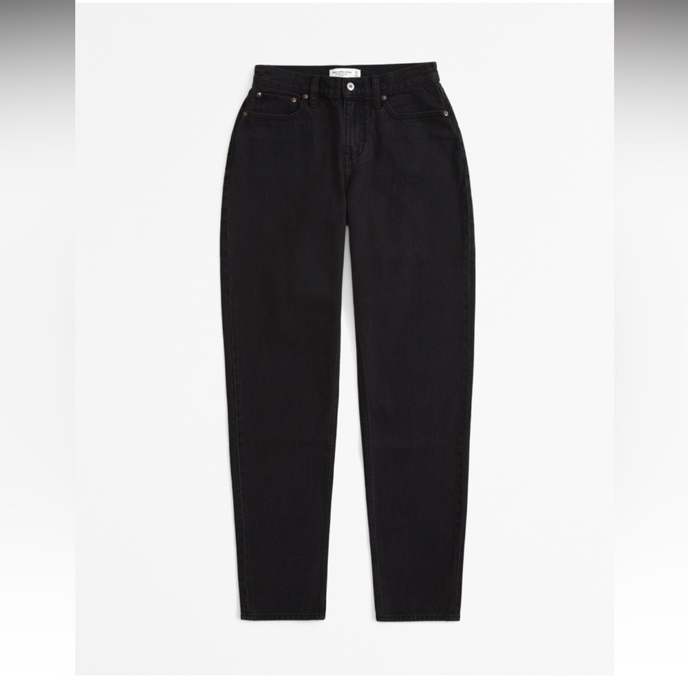 A&F Low Rise Stacked Taper Jean NWT - Picture 5 of 12